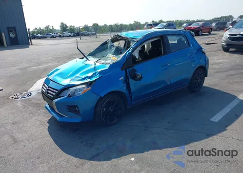 2022 Mitsubishi Mirage Black Edition/Se из США, поврежденный, VIN ML32AWHJ3NH006165